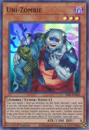 Uni-Zombie (Super Rare) (SESL-EN042) - Secret Slayers 1st Edition