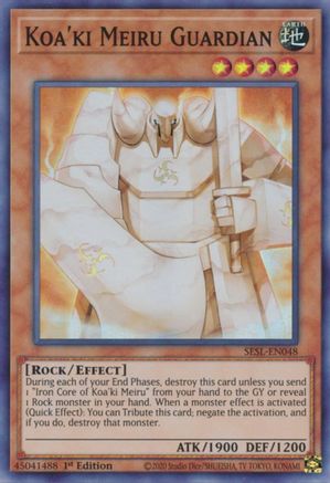 Koa'ki Meiru Guardian (Super Rare) (SESL-EN048) - Secret Slayers 1st Edition