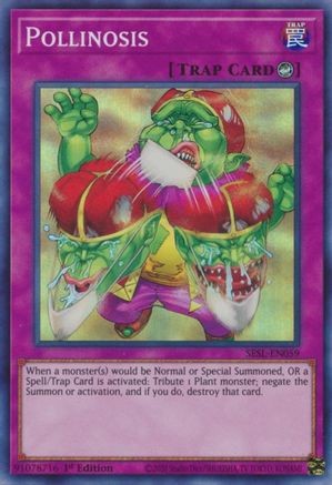 Pollinosis (Super Rare) (SESL-EN059) - Secret Slayers 1st Edition