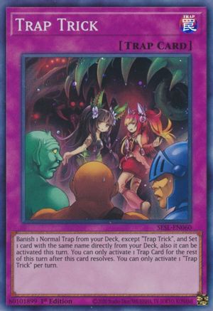 Trap Trick (Super Rare) (SESL-EN060) - Secret Slayers 1st Edition
