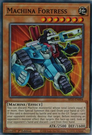 Machina Fortress (Common) (SR10-EN004) - Structure Deck: Mechanized Madness 1st Edition
