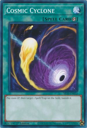 Cosmic Cyclone (Common) (SR10-EN032) - Structure Deck: Mechanized Madness 1st Edition