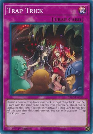 Trap Trick (Common) (SR10-EN037) - Structure Deck: Mechanized Madness 1st Edition