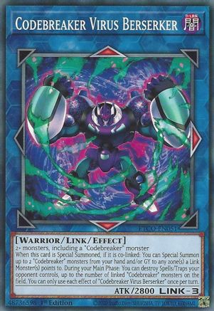 Codebreaker Virus Berserker (ETCO-EN051) - Eternity Code 1st Edition