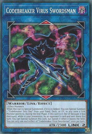 Codebreaker Virus Swordsman (Common) (ETCO-EN052) - Eternity Code 1st Edition