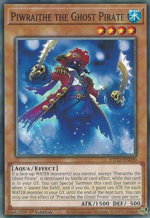 Piwraithe the Ghost Pirate (Common) (ETCO-EN000) - Eternity Code 1st Edition