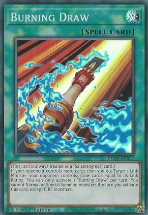 Burning Draw (Super Rare) (ETCO-EN057) - Eternity Code 1st Edition