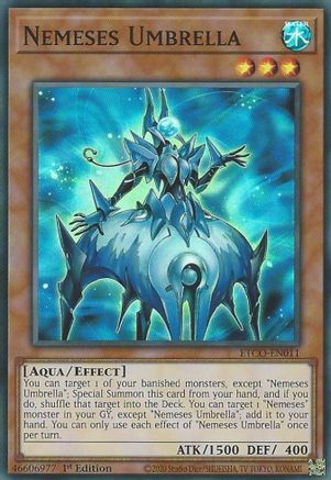 Nemeses Umbrella (Super Rare) (ETCO-EN011) - Eternity Code 1st Edition