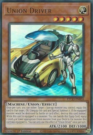 Union Driver (Ultra Rare) (ETCO-EN034) - Eternity Code 1st Edition