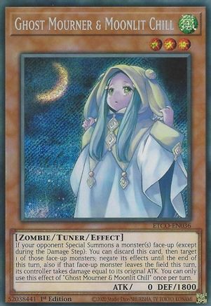 Ghost Mourner & Moonlit Chill (Secret Rare) (ETCO-EN036) - Eternity Code 1st Edition
