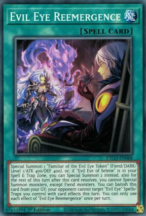 Evil Eye Reemergence (Common) (ETCO-EN068) - Eternity Code 1st Edition