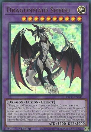 Dragonmaid Sheou (Ultra Rare) (ETCO-EN041) - Eternity Code 1st Edition