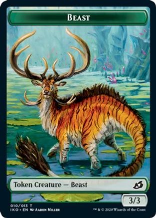 Beast Token (IKO-010) [Ikoria: Lair of Behemoths]