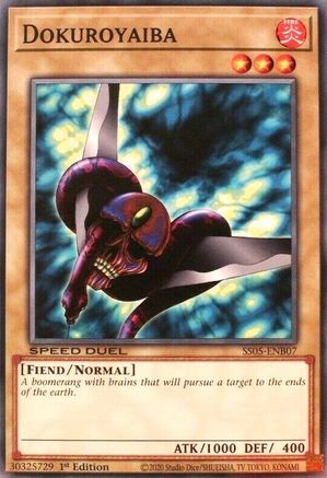 Dokuroyaiba (Common) (SS05-ENB07) - Speed Duel Decks: Twisted Nightmares 1st Edition