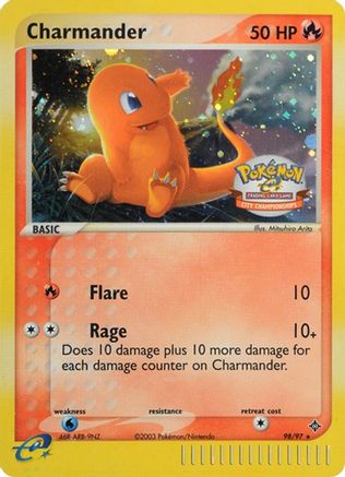 Charmander (City Championships) (98/097) [League & Championship Cards] Holofoil - Promo