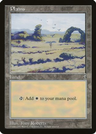 Plains (Arena League) [Oversize Cards] Foil