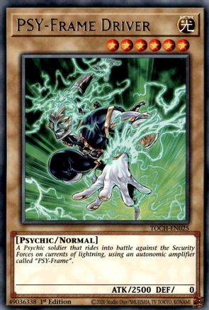 PSY-Frame Driver (Rare) (TOCH-EN025) - Toon Chaos 1st Edition