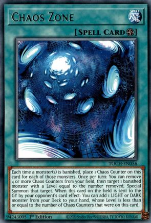 Chaos Zone (Rare) (TOCH-EN056) - Toon Chaos Unlimited