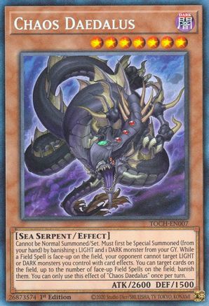 Chaos Daedalus (Collector's Rare) (TOCH-EN007) - Toon Chaos Unlimited