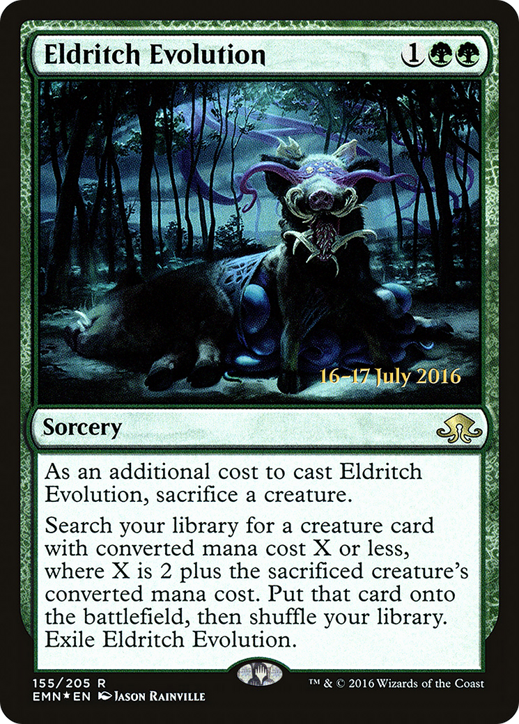 Eldritch Evolution (PRE-155) [Eldritch Moon Promos] Foil