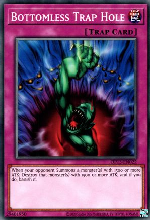 Bottomless Trap Hole (Common) (OP13-EN022) - OTS Tournament Pack 13 Unlimited