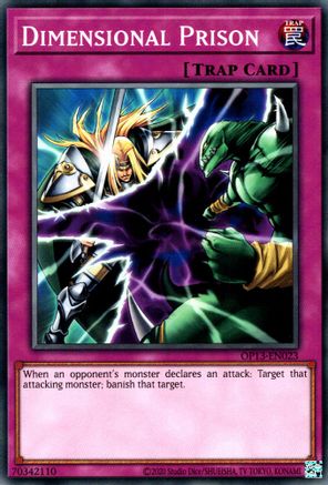 Dimensional Prison (Common) (OP13-EN023) - OTS Tournament Pack 13 Unlimited