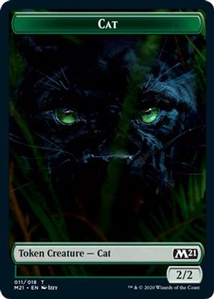 Cat (011) Token (M21-011) [Core Set 2021]