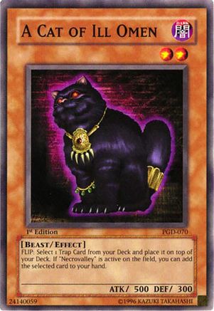 A Cat of Ill Omen (Common) (PGD-070) - Pharaonic Guardian Unlimited
