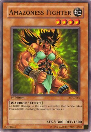 Amazoness Fighter (Common) (MFC-060) - Magician's Force Unlimited