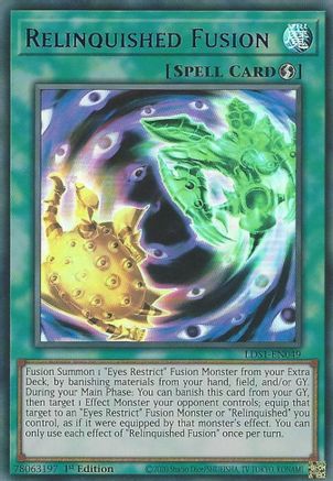 Relinquished Fusion (Blue) (Ultra Rare) (LDS1-EN049) - Legendary Duelists: Season 1 1st Edition