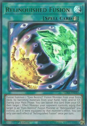 Relinquished Fusion (Green) (Ultra Rare) (LDS1-EN049) - Legendary Duelists: Season 1 1st Edition