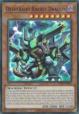Desperado Barrel Dragon (Purple) (Ultra Rare) (LDS1-EN076) - Legendary Duelists: Season 1 1st Edition