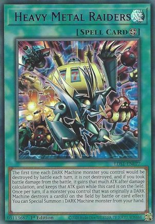 Heavy Metal Raiders (Purple) (Ultra Rare) (LDS1-EN077) - Legendary Duelists: Season 1 1st Edition