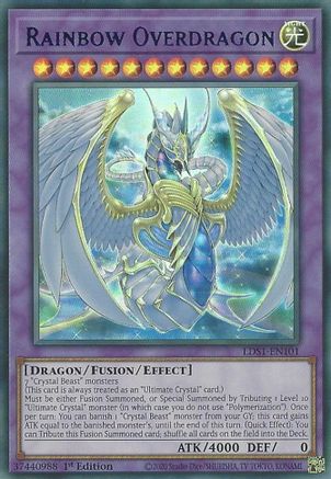 Rainbow Overdragon (Blue) (Ultra Rare) (LDS1-EN101) - Legendary Duelists: Season 1 1st Edition