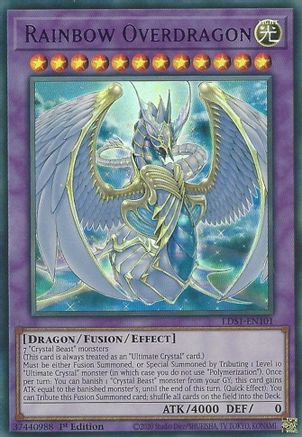 Rainbow Overdragon (Purple) (Ultra Rare) (LDS1-EN101) - Legendary Duelists: Season 1 1st Edition