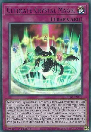 Ultimate Crystal Magic (Purple) (Ultra Rare) (LDS1-EN117) - Legendary Duelists: Season 1 1st Edition