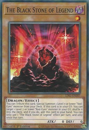 The Black Stone of Legend (Common) (LDS1-EN007) - Legendary Duelists: Season 1 1st Edition