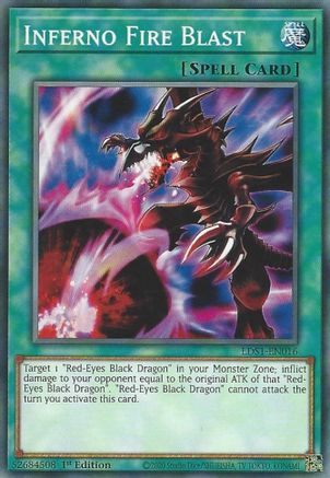 Inferno Fire Blast (Common) (LDS1-EN016) - Legendary Duelists: Season 1 1st Edition
