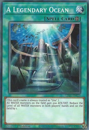 A Legendary Ocean (Common) (LDS1-EN029) - Legendary Duelists: Season 1 1st Edition