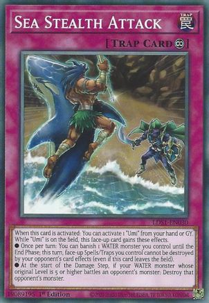 Sea Stealth Attack (Common) (LDS1-EN030) - Legendary Duelists: Season 1 1st Edition