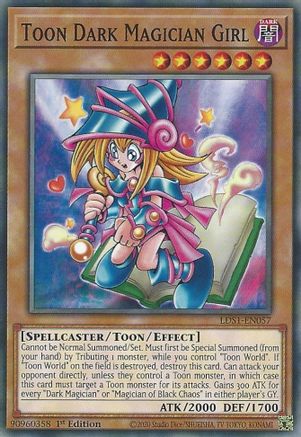 Toon Dark Magician Girl (Common) (LDS1-EN057) - Legendary Duelists: Season 1 1st Edition
