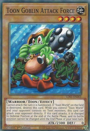 Toon Goblin Attack Force (Common) (LDS1-EN061) - Legendary Duelists: Season 1 1st Edition