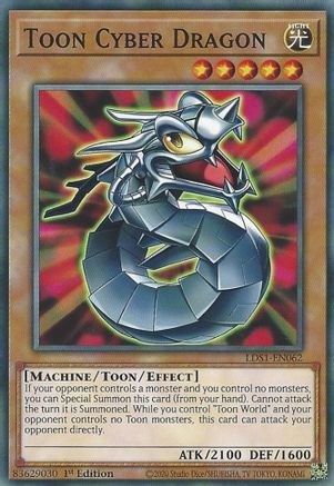 Toon Cyber Dragon (Common) (LDS1-EN062) - Legendary Duelists: Season 1 1st Edition