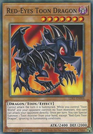 Red-Eyes Toon Dragon (Common) (LDS1-EN066) - Legendary Duelists: Season 1 1st Edition