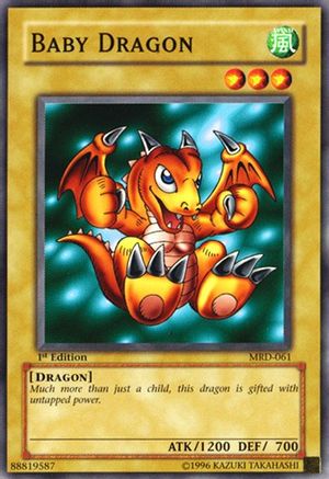 Baby Dragon (Common) (MRD-061) - Metal Raiders 1st Edition