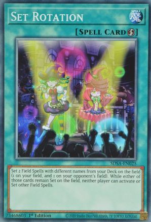 Set Rotation (Common) (SDSA-EN025) - Structure Deck: Sacred Beasts 1st Edition
