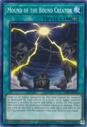 Mound of the Bound Creator (Common) (SDSA-EN026) - Structure Deck: Sacred Beasts 1st Edition