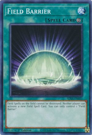Field Barrier (Common) (SDSA-EN031) - Structure Deck: Sacred Beasts 1st Edition