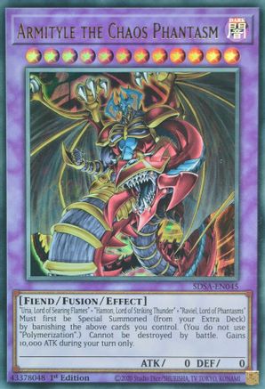 Armityle the Chaos Phantasm (Ultra Rare) (SDSA-EN045) - Structure Deck: Sacred Beasts 1st Edition