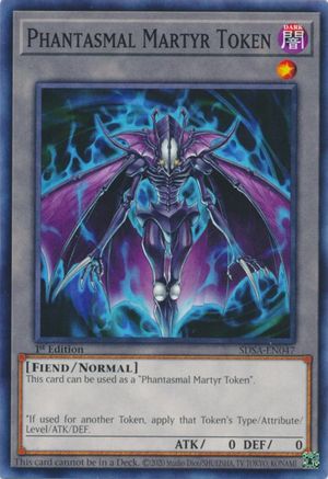 Token: Phantasmal Martyr (Common) (SDSA-EN047) - Structure Deck: Sacred Beasts 1st Edition